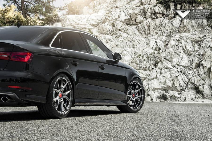 Детали экстерьера Audi S3 Sedan by Vorsteiner 2015 года  (фото 4 из 6)